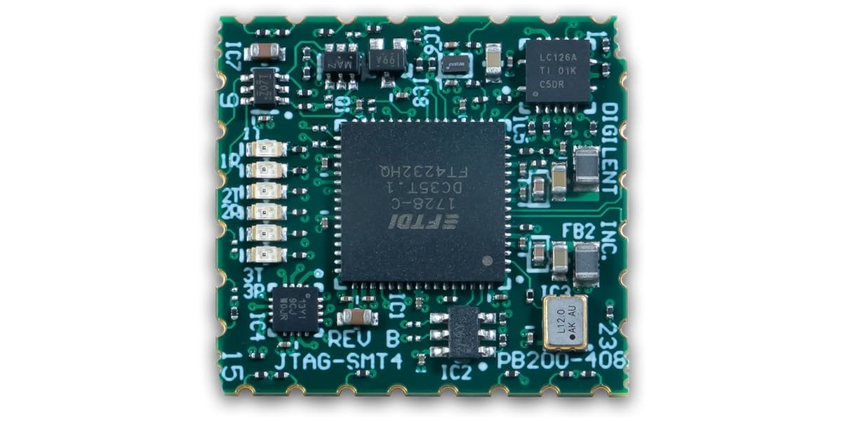 JTAG-SMT4 │ 表面貼裝編程模組 │ 可用於 Vitis - FPGA DSP SDR 軟硬體 │ DIGILENT 台灣唯一授權代理