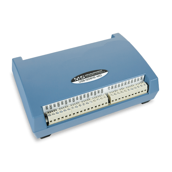 MCC USB-1208HS-4AO │ 高速 USB DAQ 設備