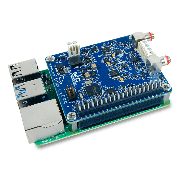 MCC 172 │ IEPE 量測 DAQ HAT │適用 Raspberry Pi