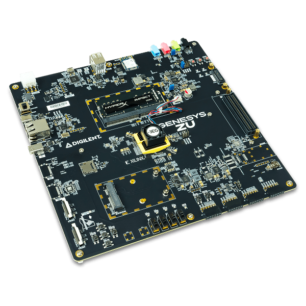 Genesys ZU：Zynq Ultrascale+ MPSoC開發板 │ SYZYGY 介面 │ 5G無線基礎架構 雲計算 AI 航太應用 先進車輛駕駛輔助 監控 嵌入式視覺應用