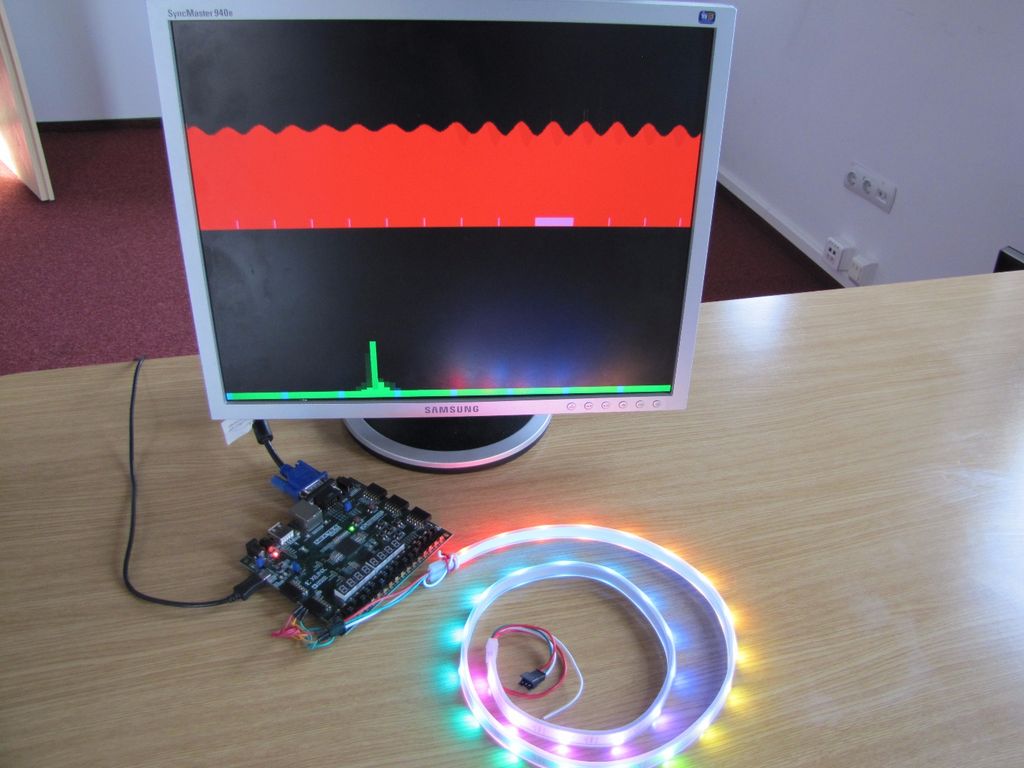 應用 Digilent Nexys 4 DDR 設計創意 LED 燈條與音效