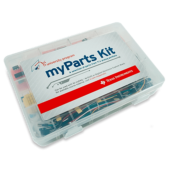 myParts Kit │ NI myDAQ 適用 ( Texas Instruments 規劃的零件組合-基本電路測試)